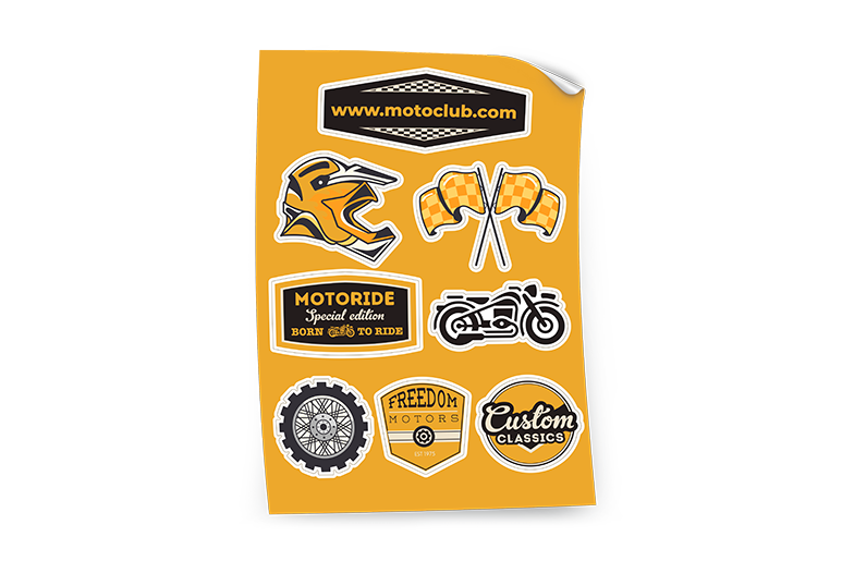 Zestawy Naklejek Płaskich