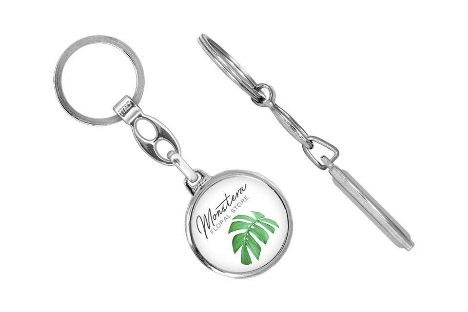 Brelok reklamowy metalowy - 3 