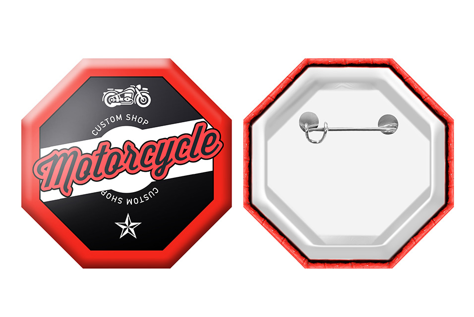 Pinsy reklamowe 3D - 2 