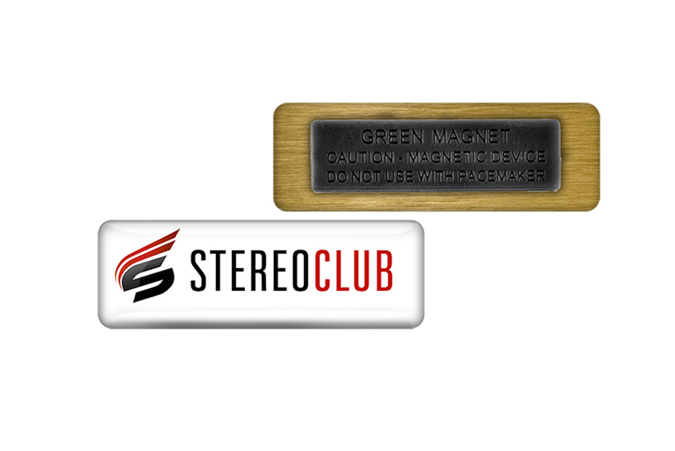 Identyfikatory 3D metalowe - 0 