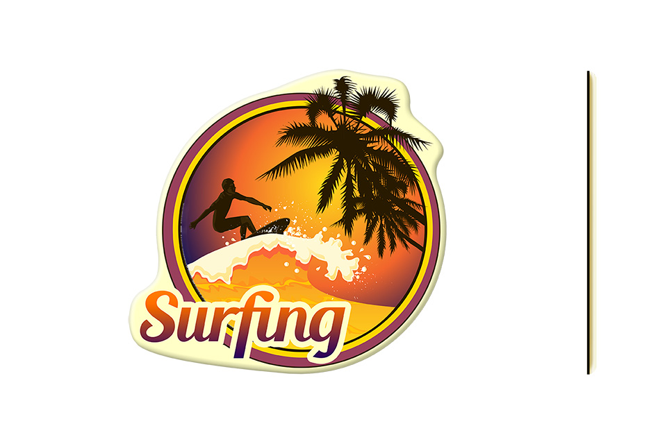 Magnesy wypukłe 3D na lodówkę - 4 