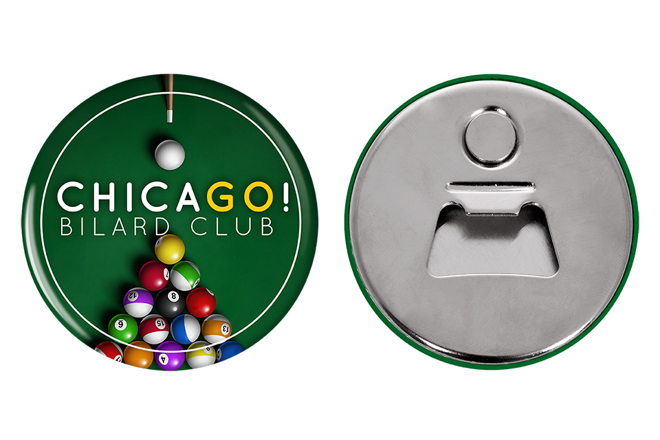 Buttony reklamowe z otwieraczem - 2 