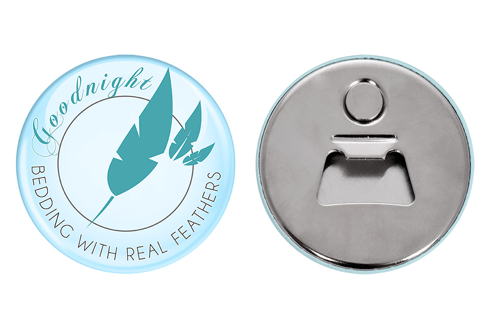 Buttony reklamowe z otwieraczem - 8 