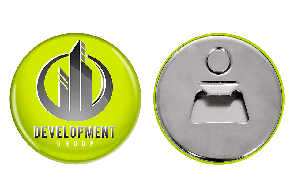 Buttony reklamowe z otwieraczem - 9 