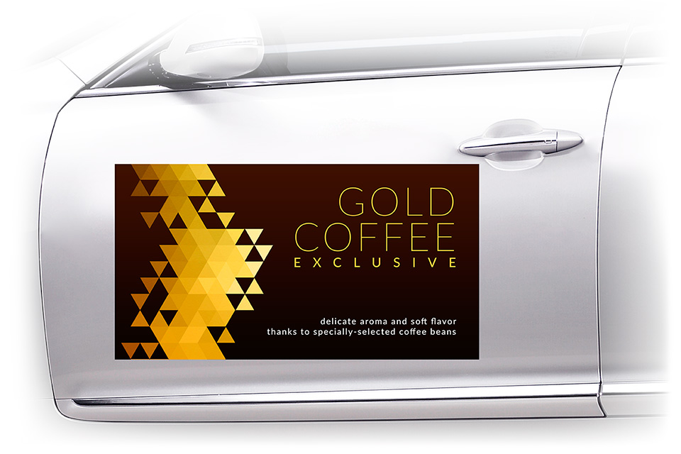 Magnesy reklamowe na auto - 8 