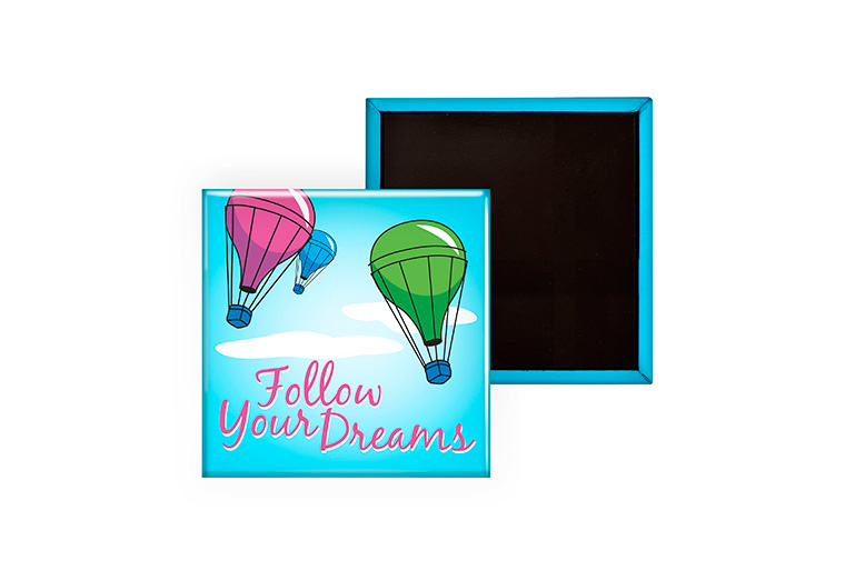 Magnesy na lodówkę sztywne - 2 