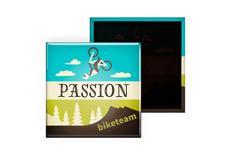 Magnesy na lodówkę sztywne - 3 