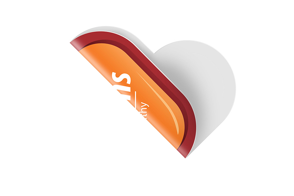 Naklejki reklamowe wewnętrzne na szybę - 1 