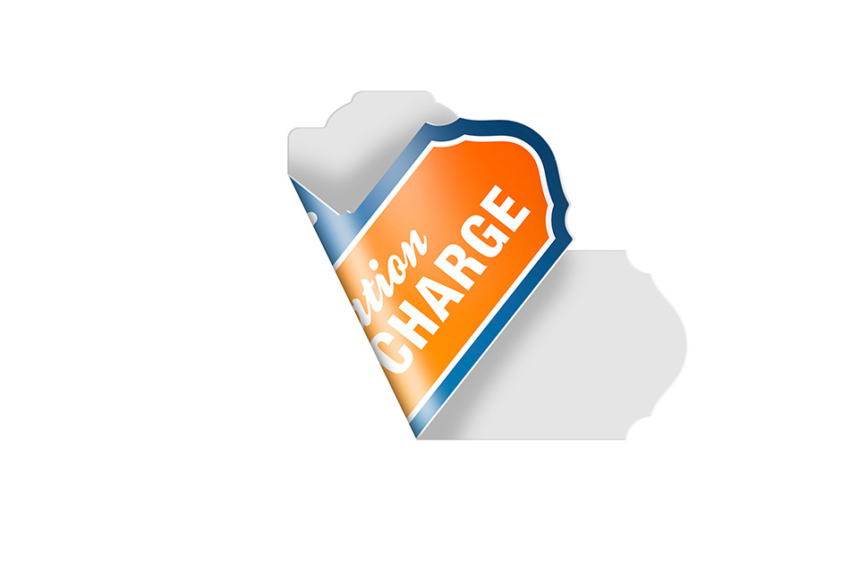 Naklejki reklamowe wewnętrzne na szybę - 9 