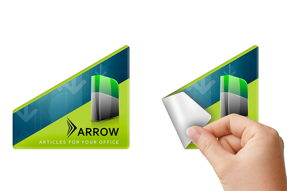 Naklejki reklamowe wielorazowe - 5 