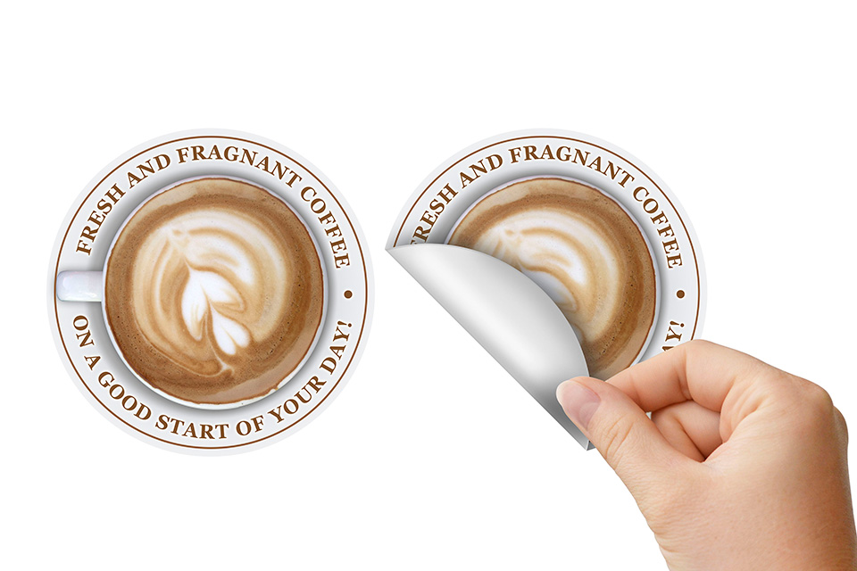 Naklejki reklamowe wielorazowe - 6 