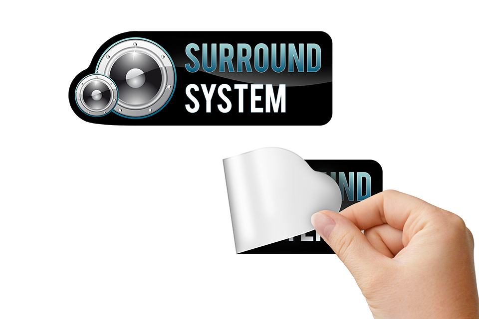 Naklejki reklamowe wielorazowe - 7 