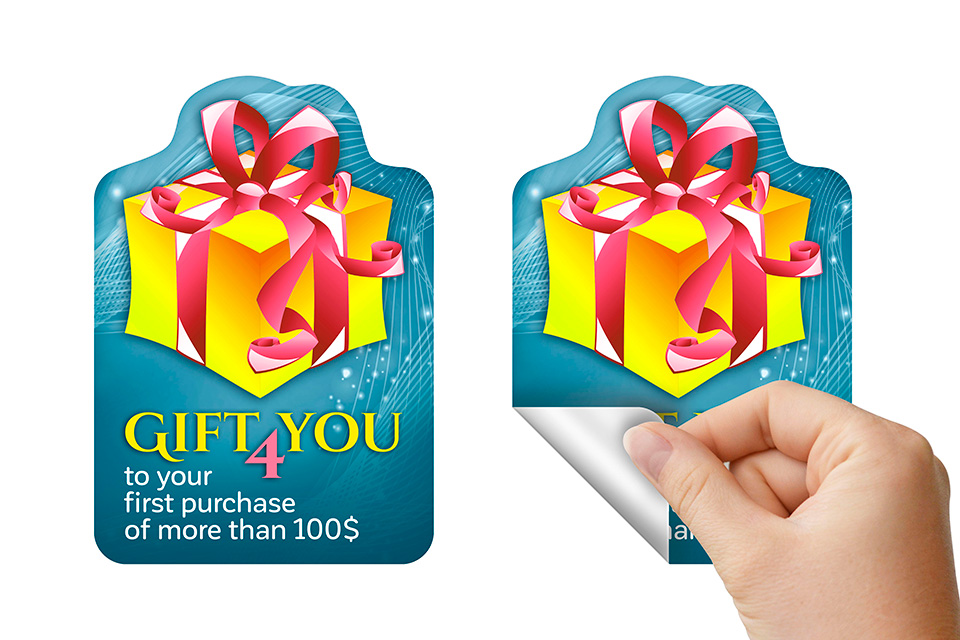 Naklejki reklamowe wielorazowe - 9 