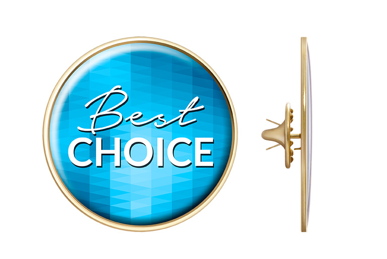 Pinsy reklamowe 3D z ramką - 0 