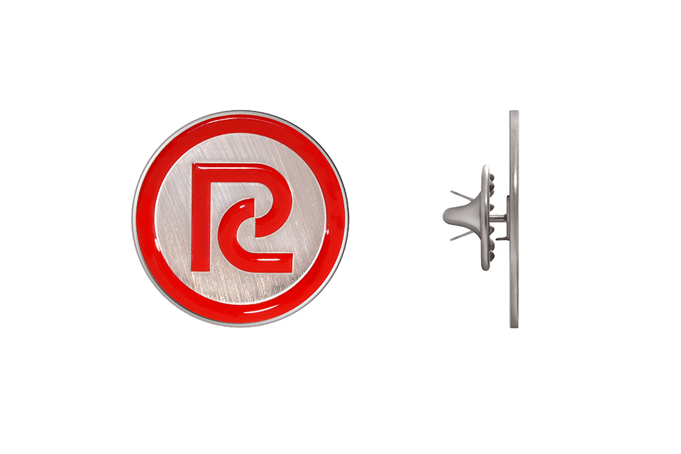 Przypinki tłoczone - 8 